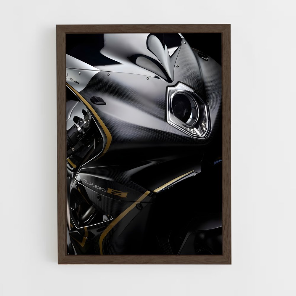Poster Musclée Élégance – affiche MV Agusta (vue 5)